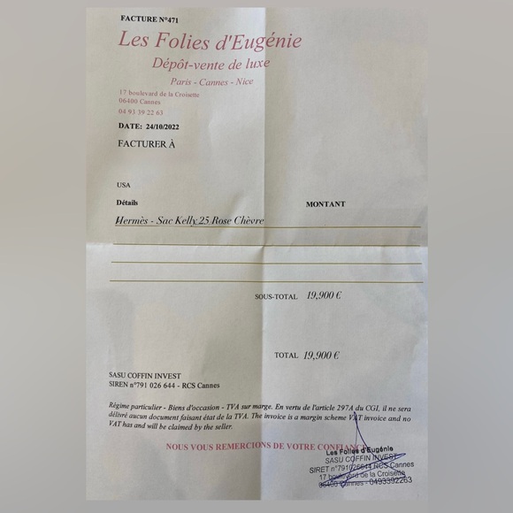 Hermes Kelly 25 in rose pop chèvre leather - Picture 12 of 12